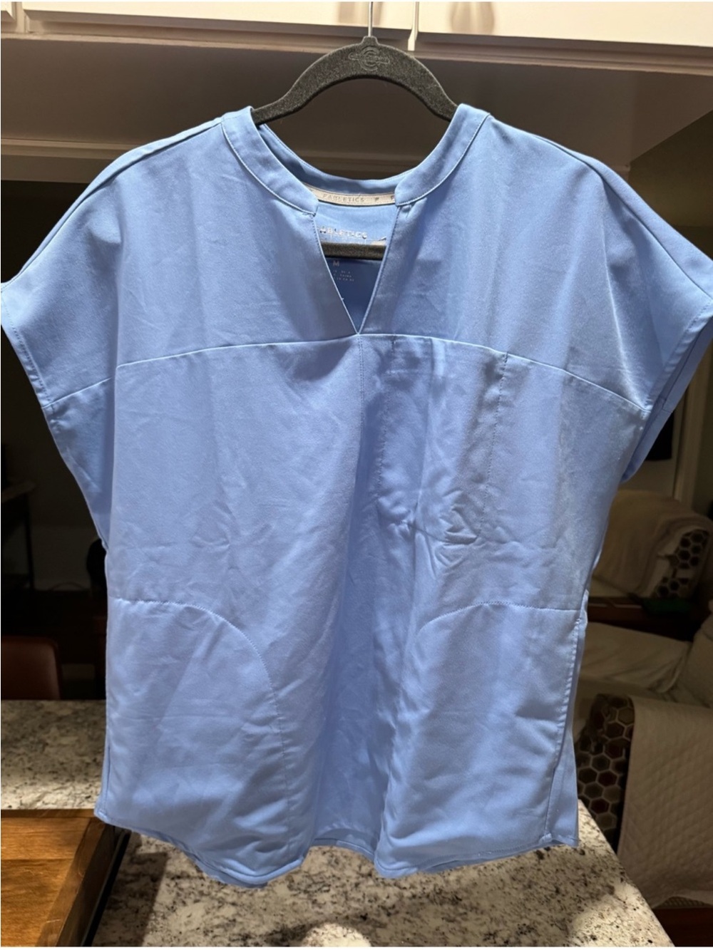 Two scrub tops - Fabletics Ceil blue size medium